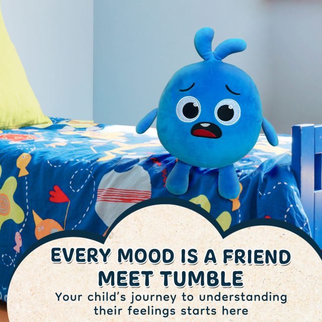 Tumble the emotional support plushie stuffed animal